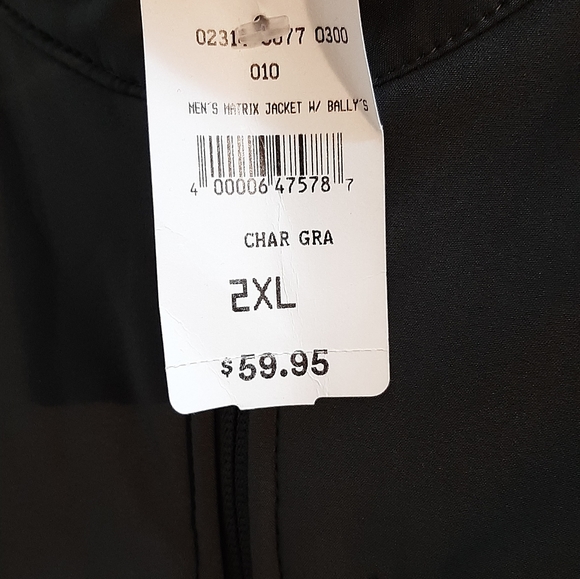 BALLY'S CASINO IMPERMEABLE  COAT.SZ::2XL..NEW WITH TAG.SHELL 100%POLYESTER LININ - Picture 8 of 8